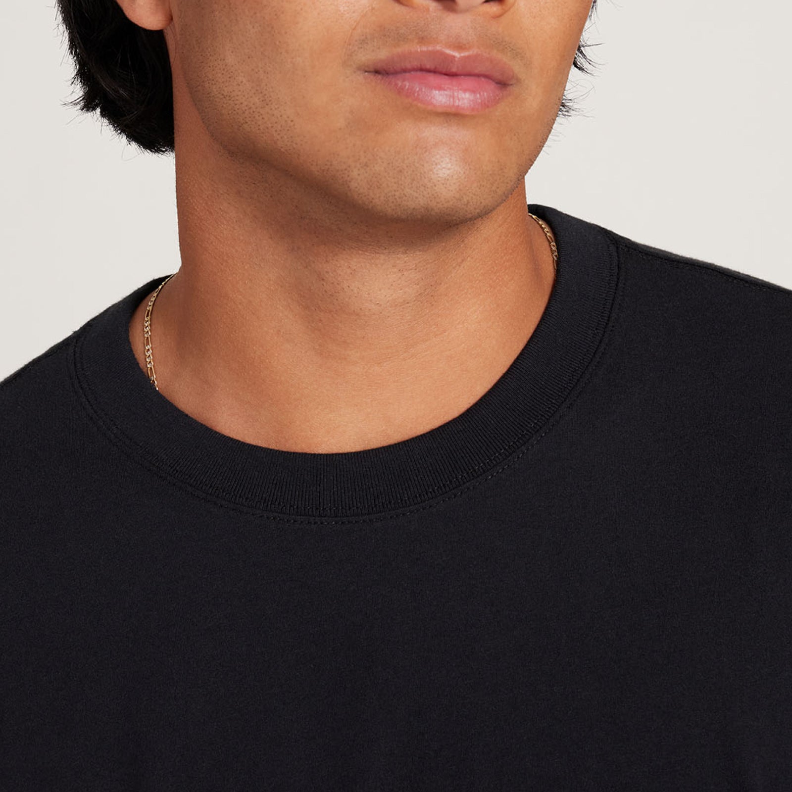 Men's Allgood Cotton Tee - Natural Black