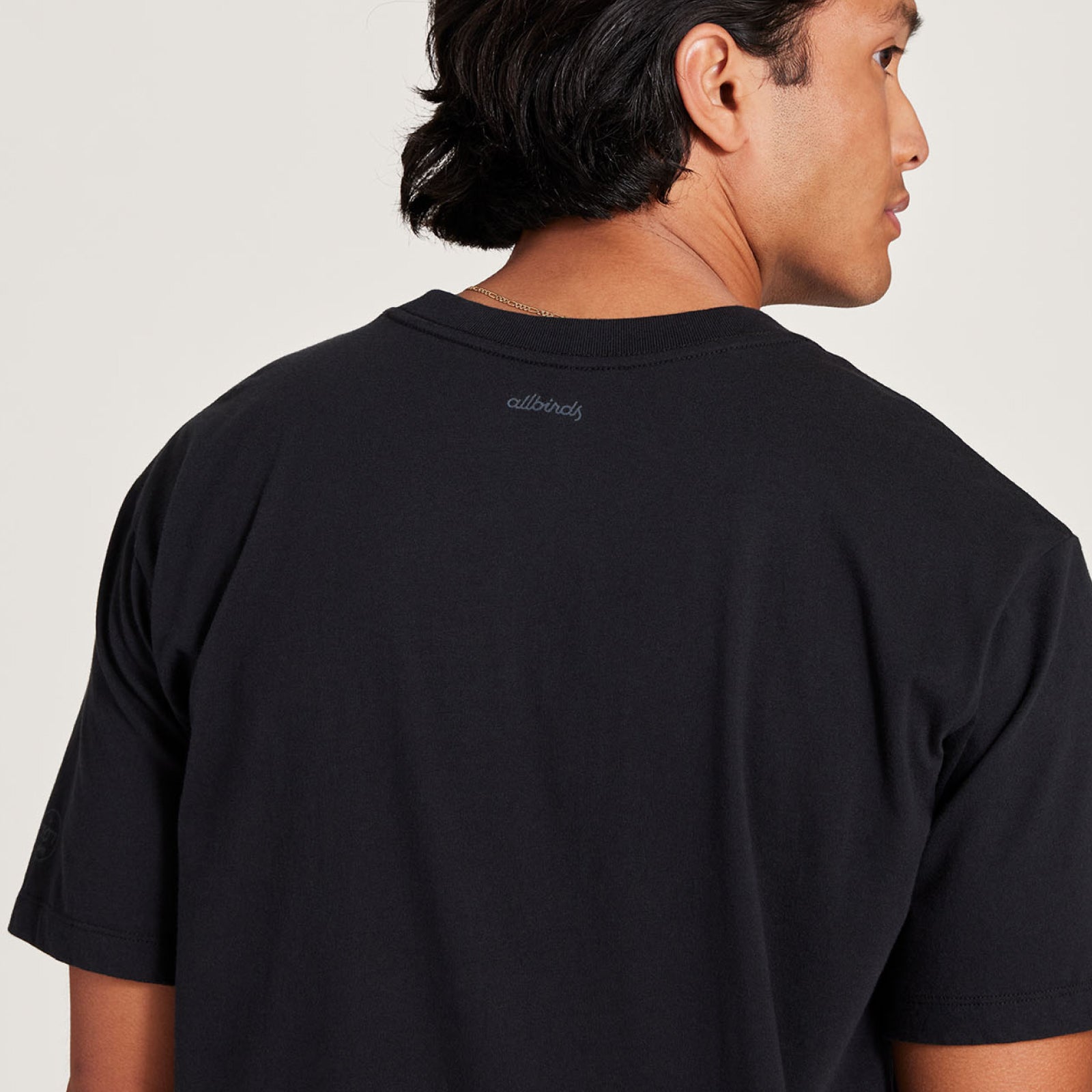 Men's Allgood Cotton Tee - Natural Black