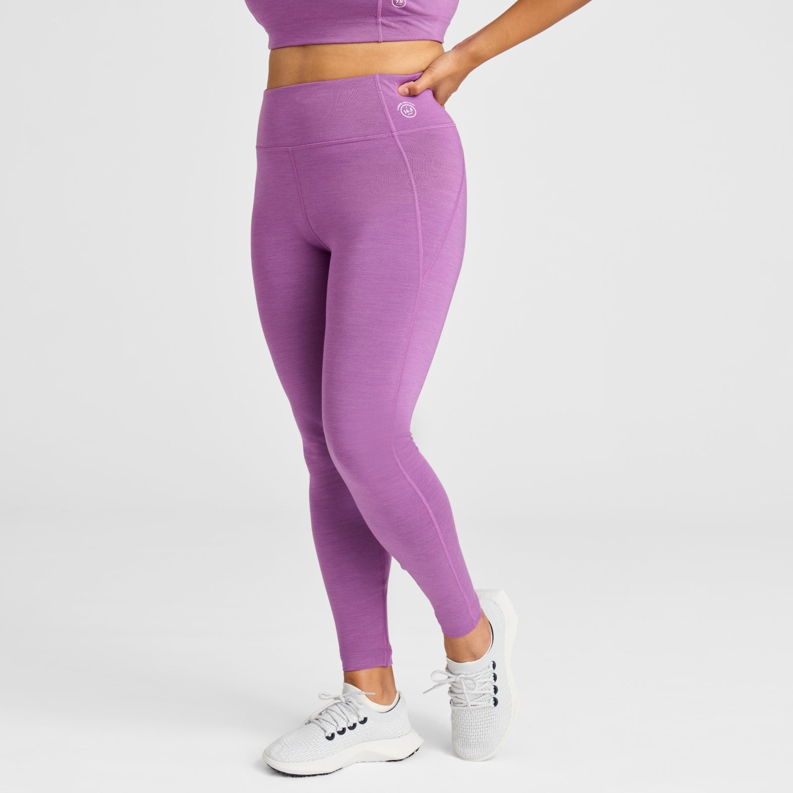 Women's Natural Legging - Lux Purple