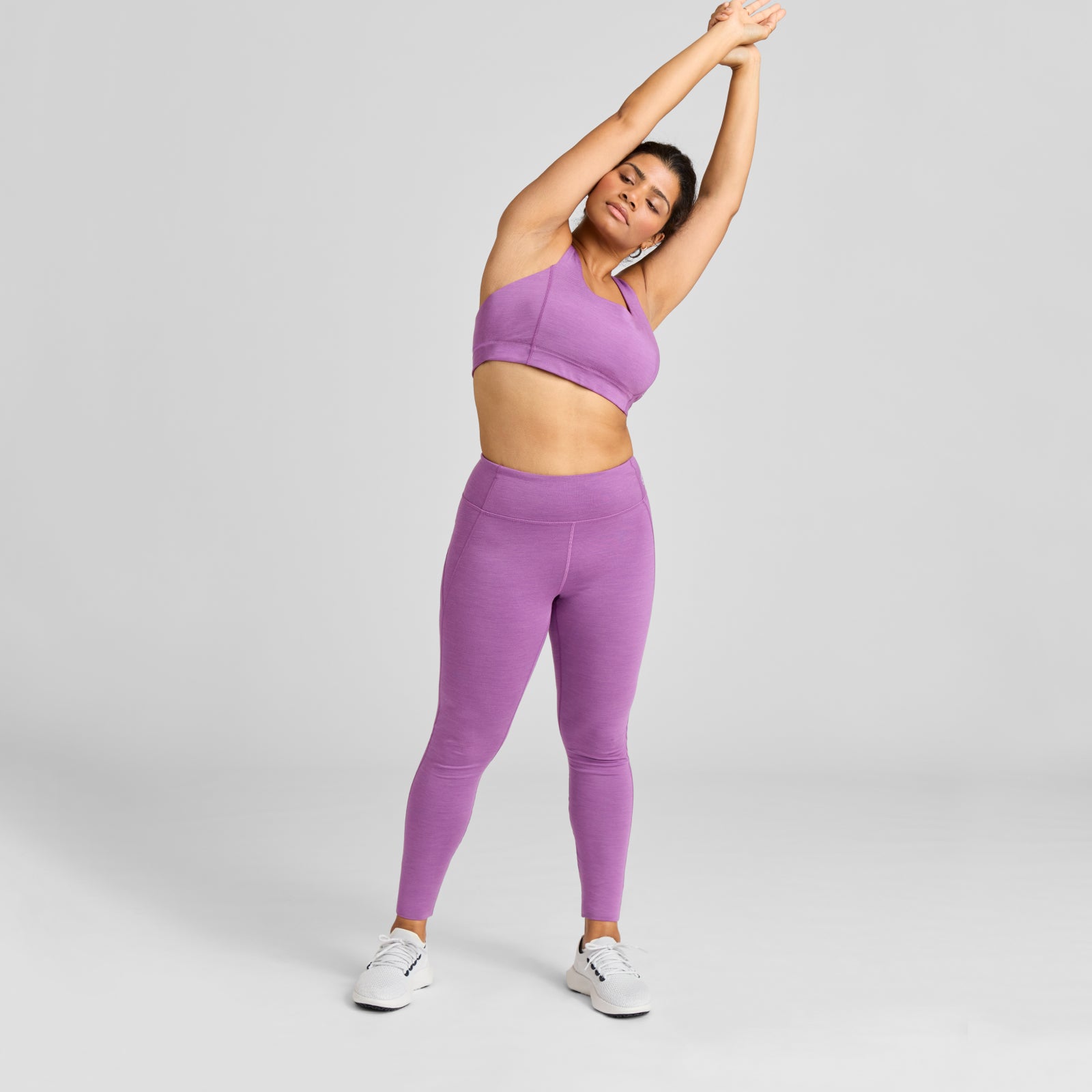 Women's Natural Legging - Lux Purple