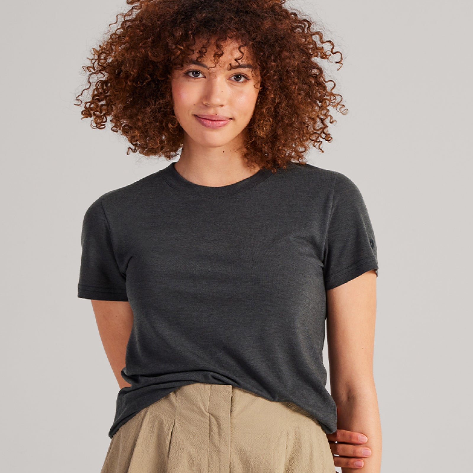 Women's Sea Tee - Classic Fit - Natural Grey