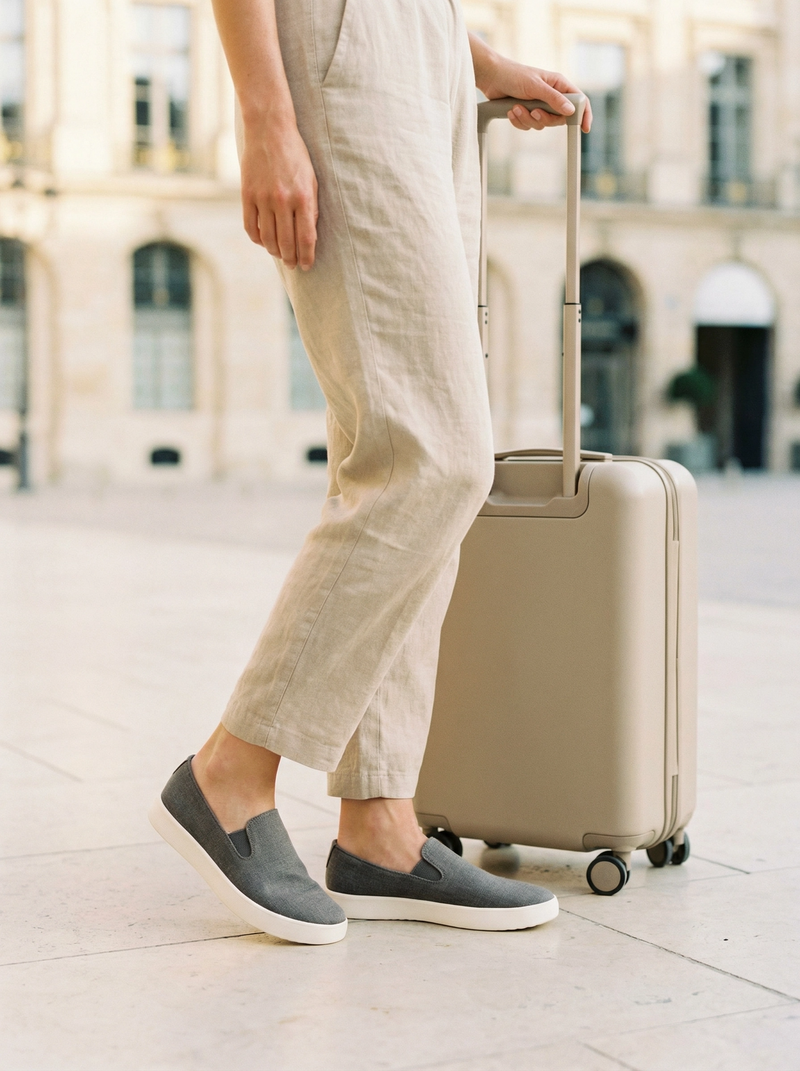 여행: 캐리어에 넣어도 가볍고, 하루 종일 걸어도 편하게.