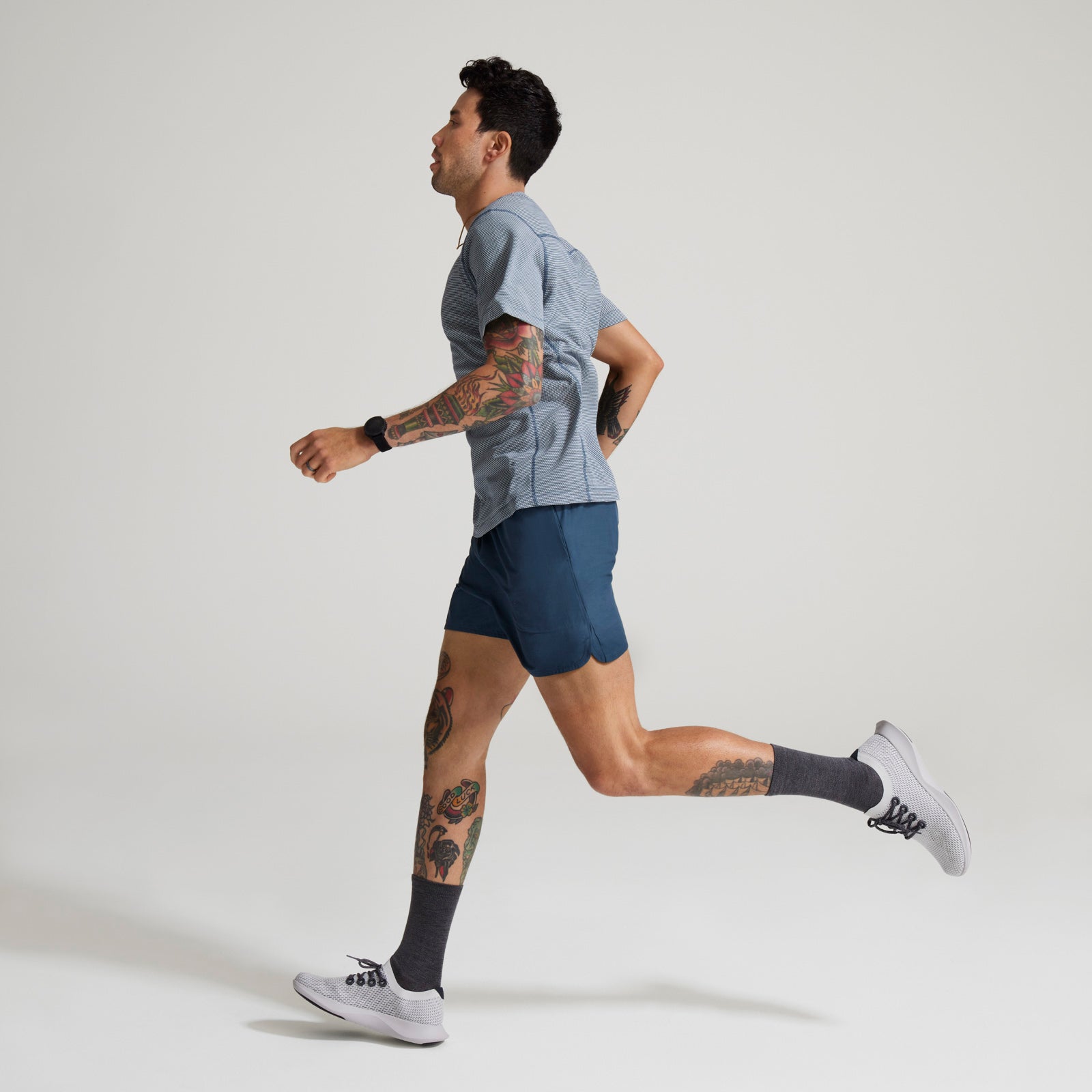 Men's Natural Run Tee - Oceanus