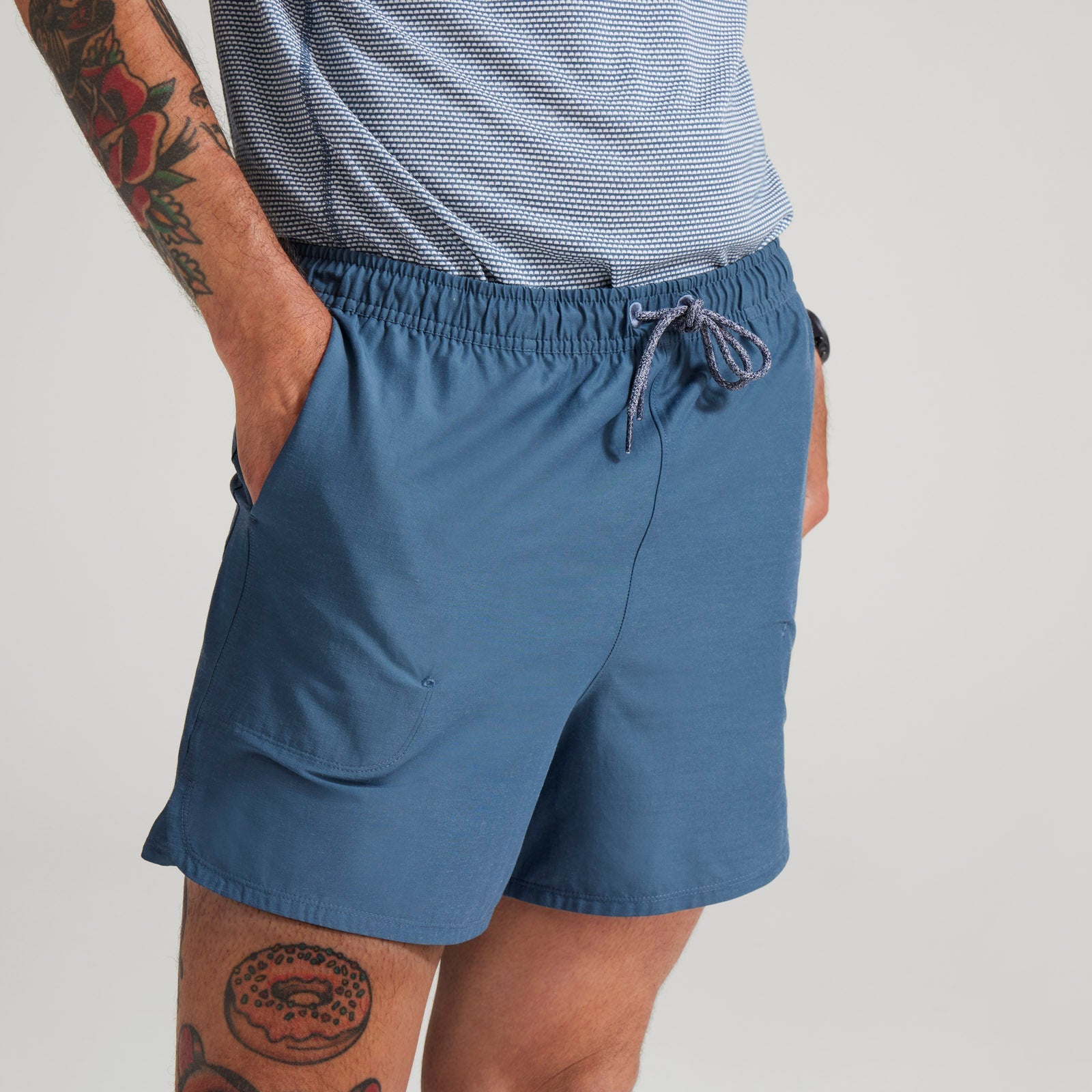 Men's Natural Run Short - Shadow