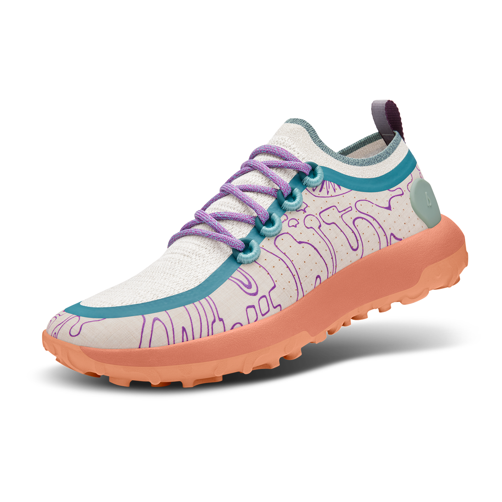 Women's Trail Runners SWT - Forager White (Humid Rust Sole)