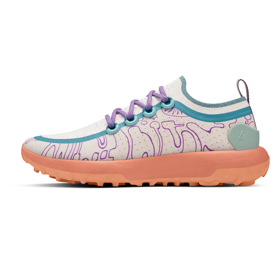 Women's Trail Runners SWT - Forager White (Humid Rust Sole)