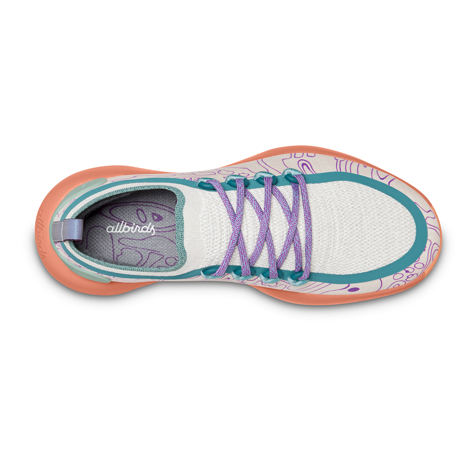 Women's Trail Runners SWT - Forager White (Humid Rust Sole)