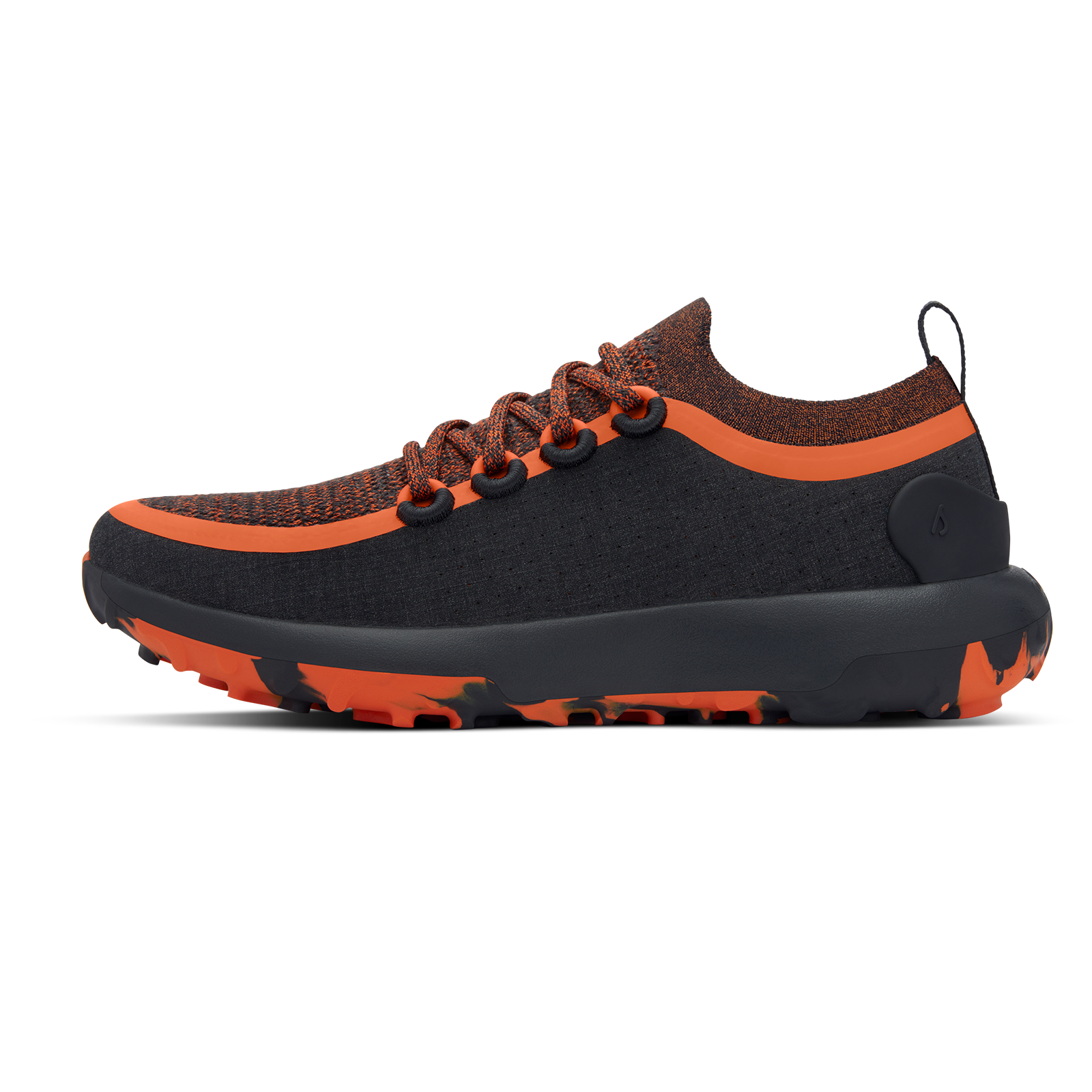 Women's Trail Runners SWT - Natural Black (Buoyant Orange Sole)