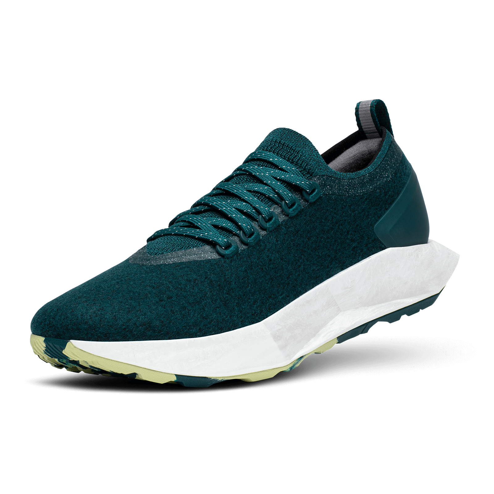 Women's Wool Flyer Mizzles - Deep Emerald (Blizzard Sole)