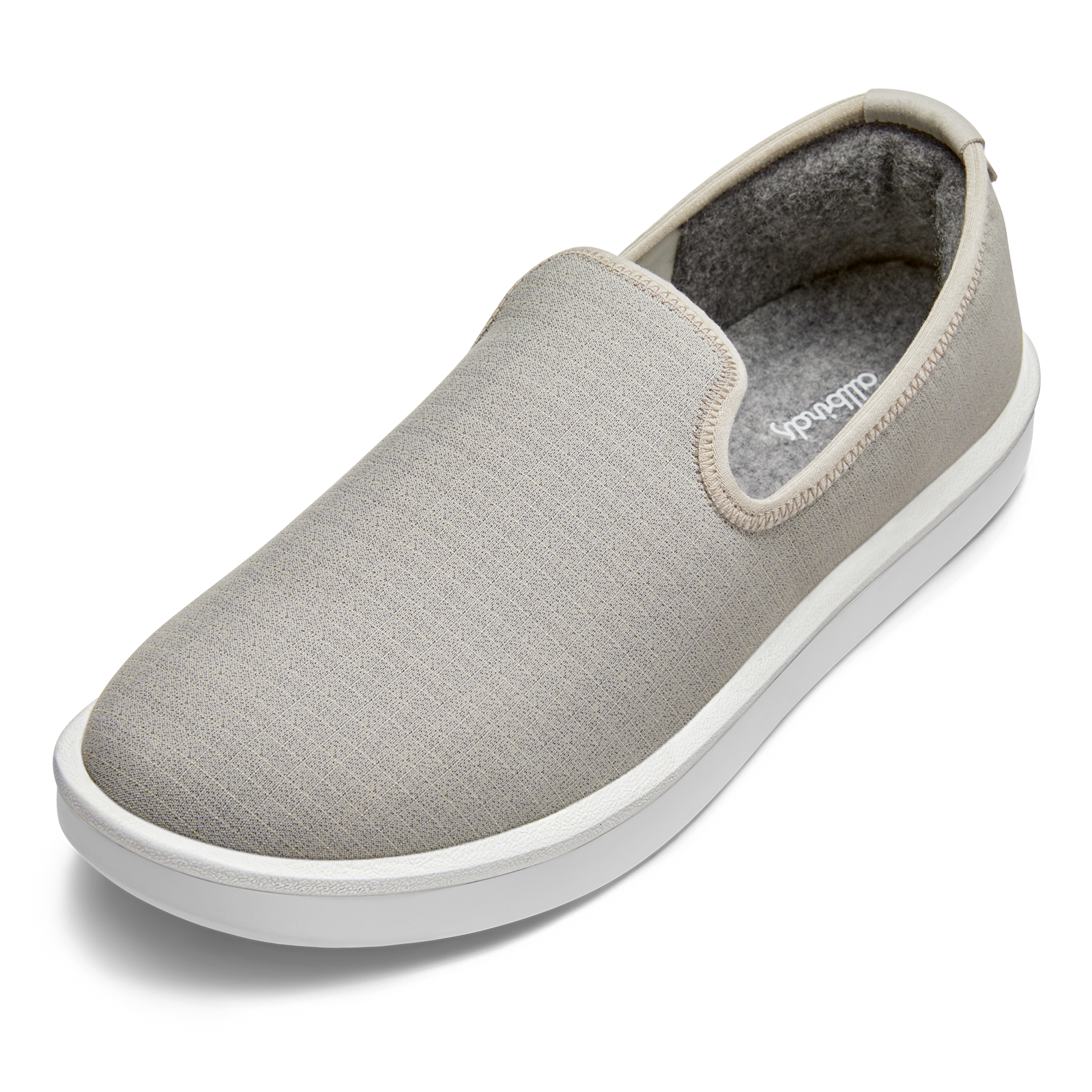 Women's Wool Lounger Woven - Pewter Grey (Blizzard Sole)