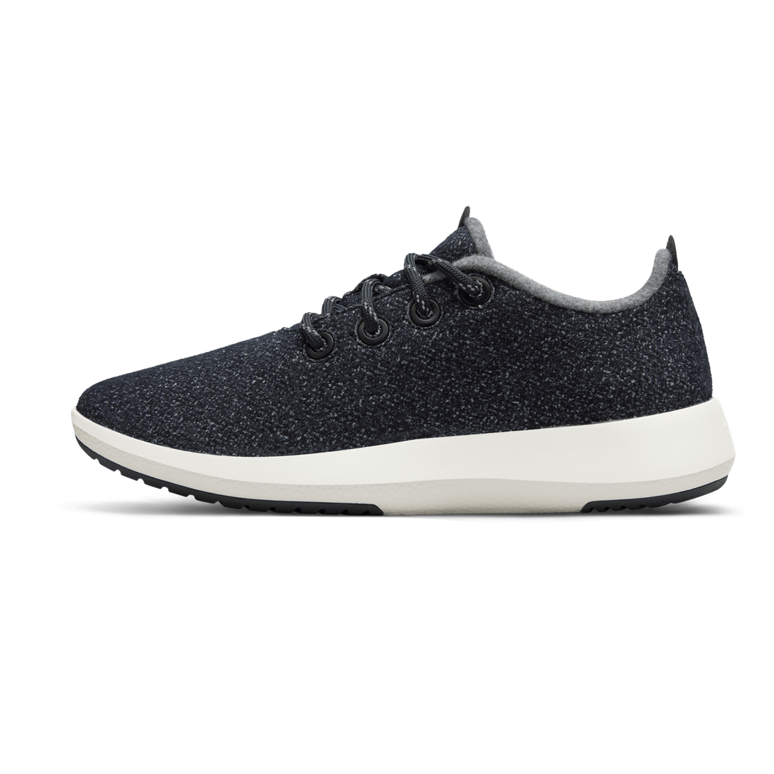 Men's Wool Runner Mizzles - Dark Grey (Natural White Sole)