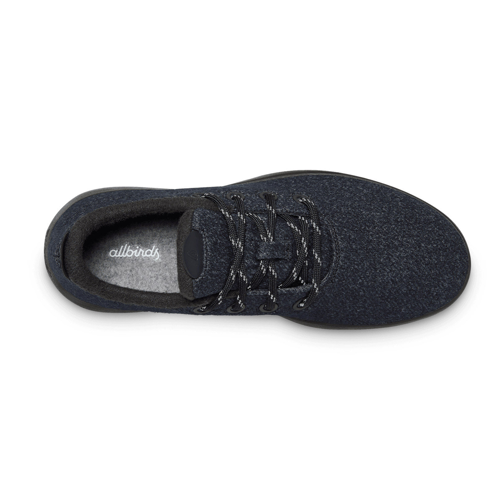 Women's Wool Runner Mizzles - Natural Black (Rugged Khaki Sole)