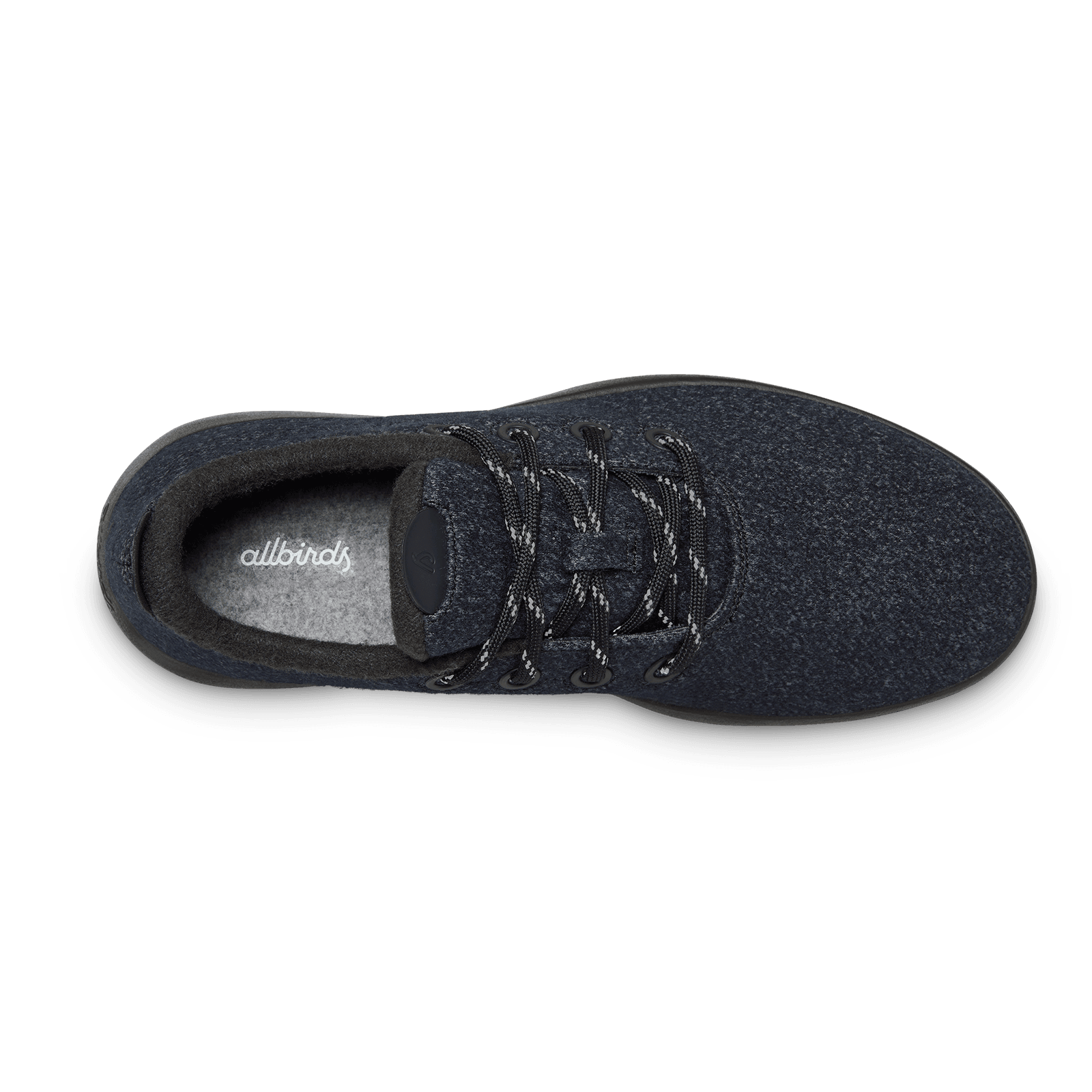 Men's Wool Runner Mizzles - Natural Black (Rugged Khaki Sole)