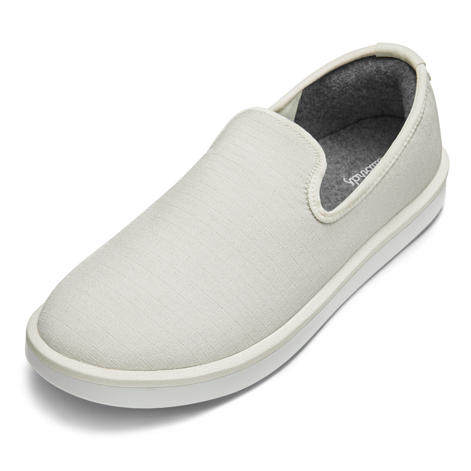 Women's Wool Lounger Woven - Natural White (Blizzard Sole)