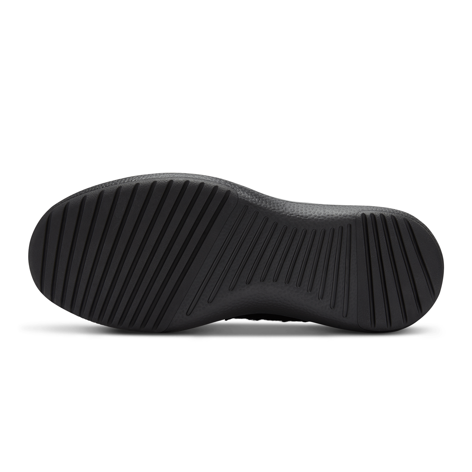 Men's Wool Runner-up Fluffs - Natural Black (Natural Black Sole)