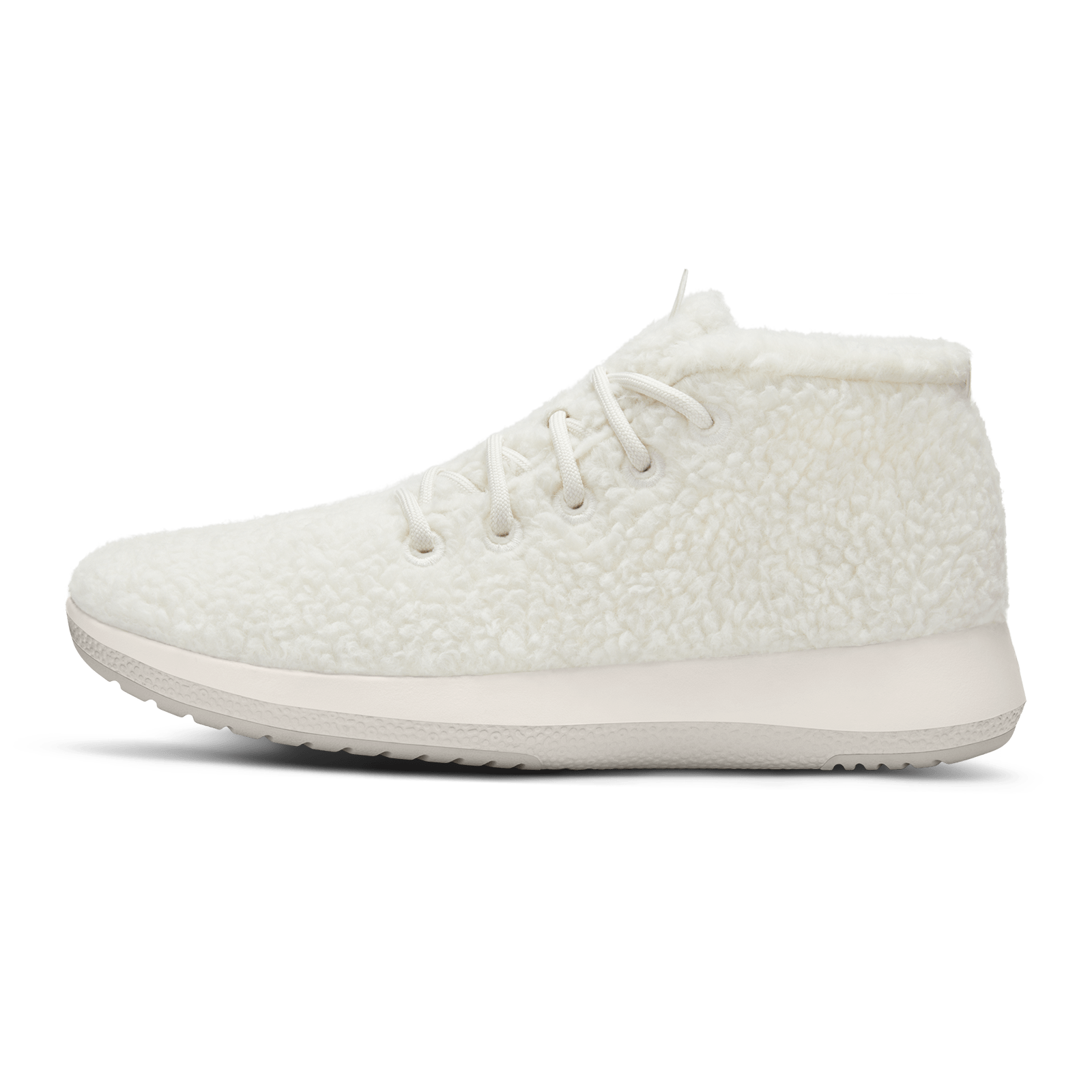 Men's Wool Runner-up Fluffs - Natural White (Natural White Sole)