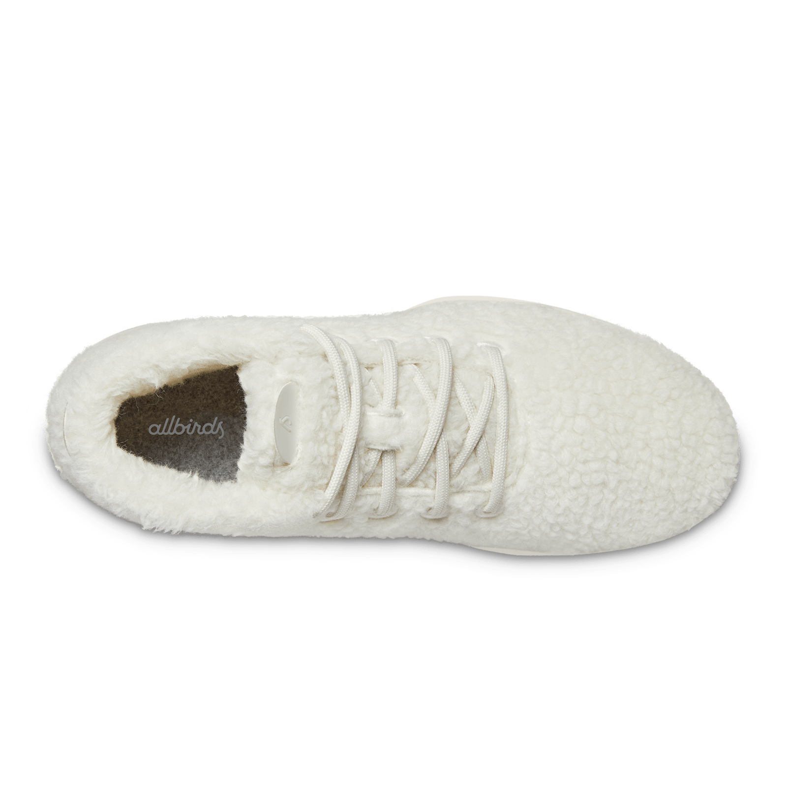 Men's Wool Runner-up Fluffs - Natural White (Natural White Sole)