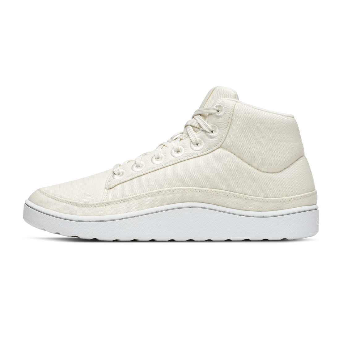 Women's Canvas Pacer Mids - Natural White (Blizzard Sole)