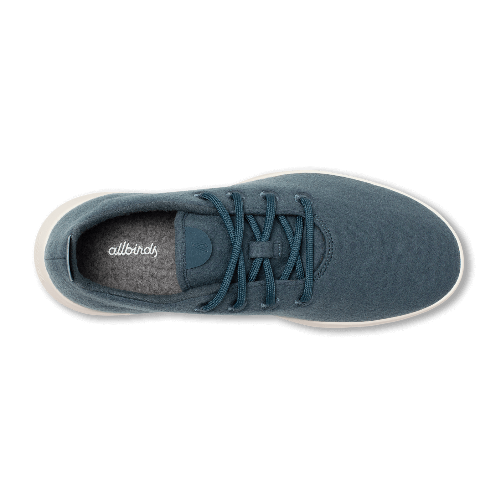 Men's Wool Runners - Calm Teal (Natural White Sole)