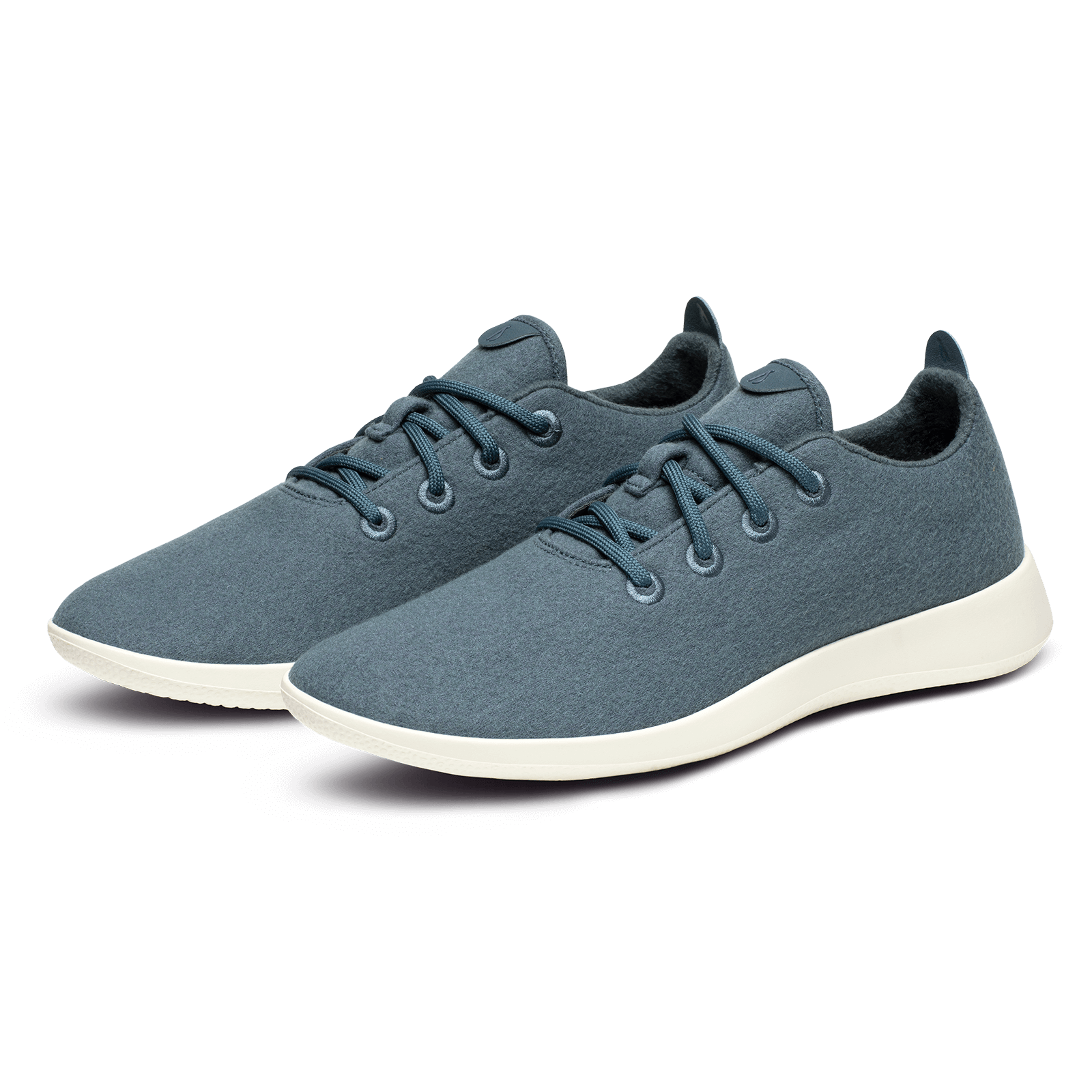 Women's Wool Runners - Calm Teal (Natural White Sole)