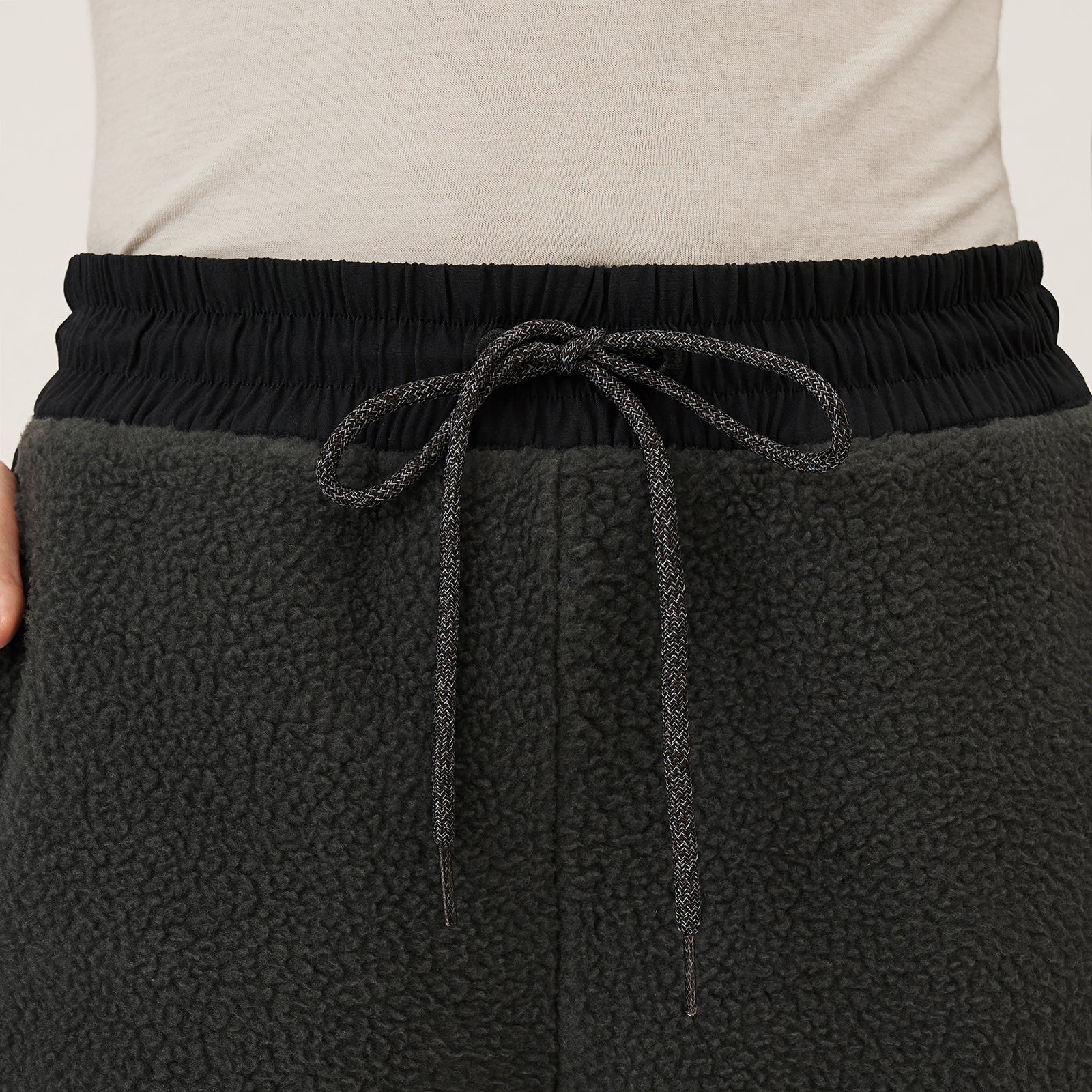Women's Fluff Fleece Pant - Natural Black (Natural Black)