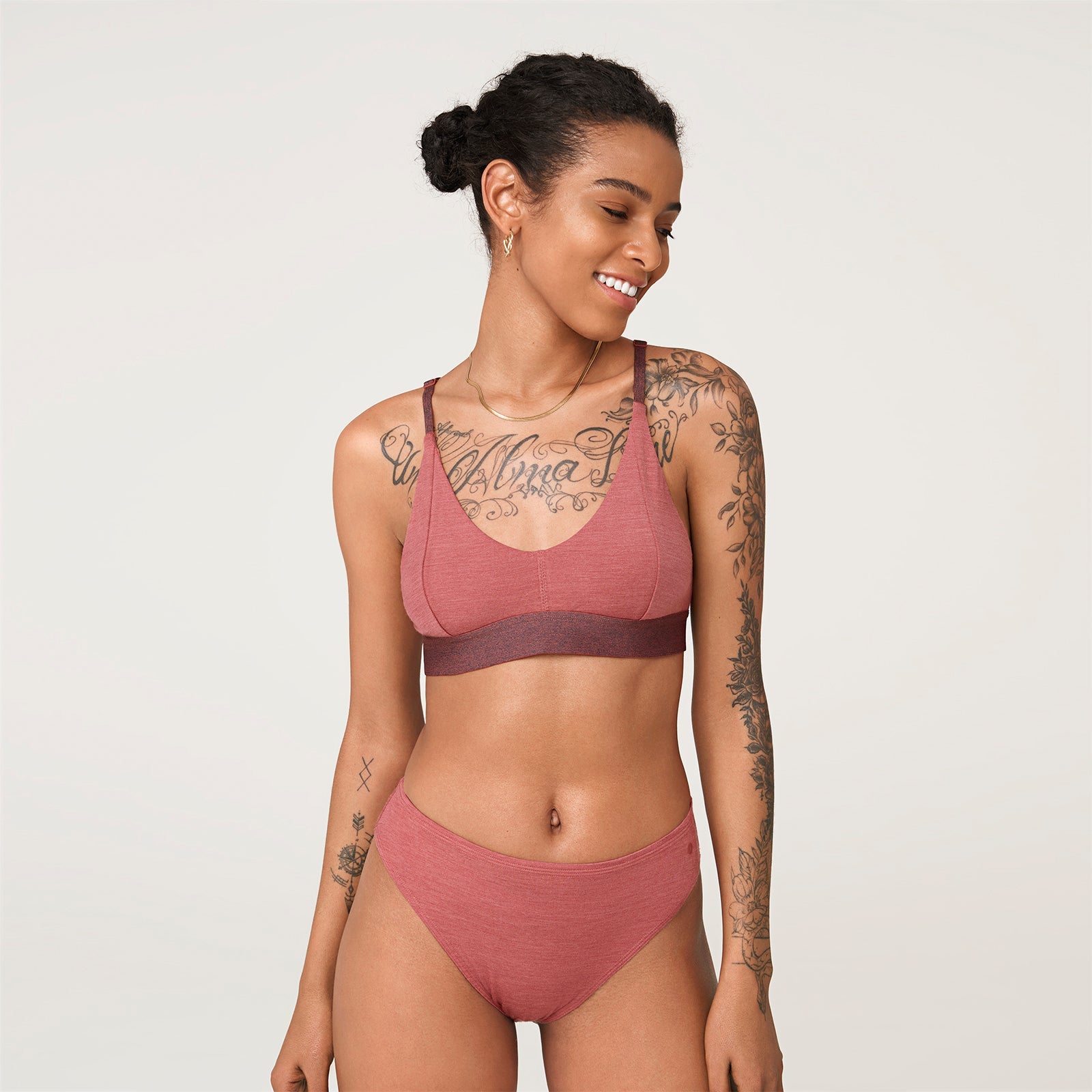 Women's Trino® Triangle Bralette - Hazy Sienna