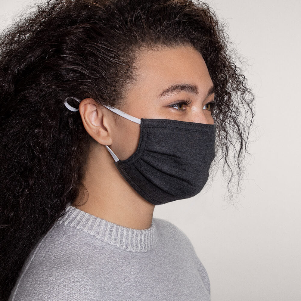 TrinoXO Face Mask 3 Pack - Natural Black