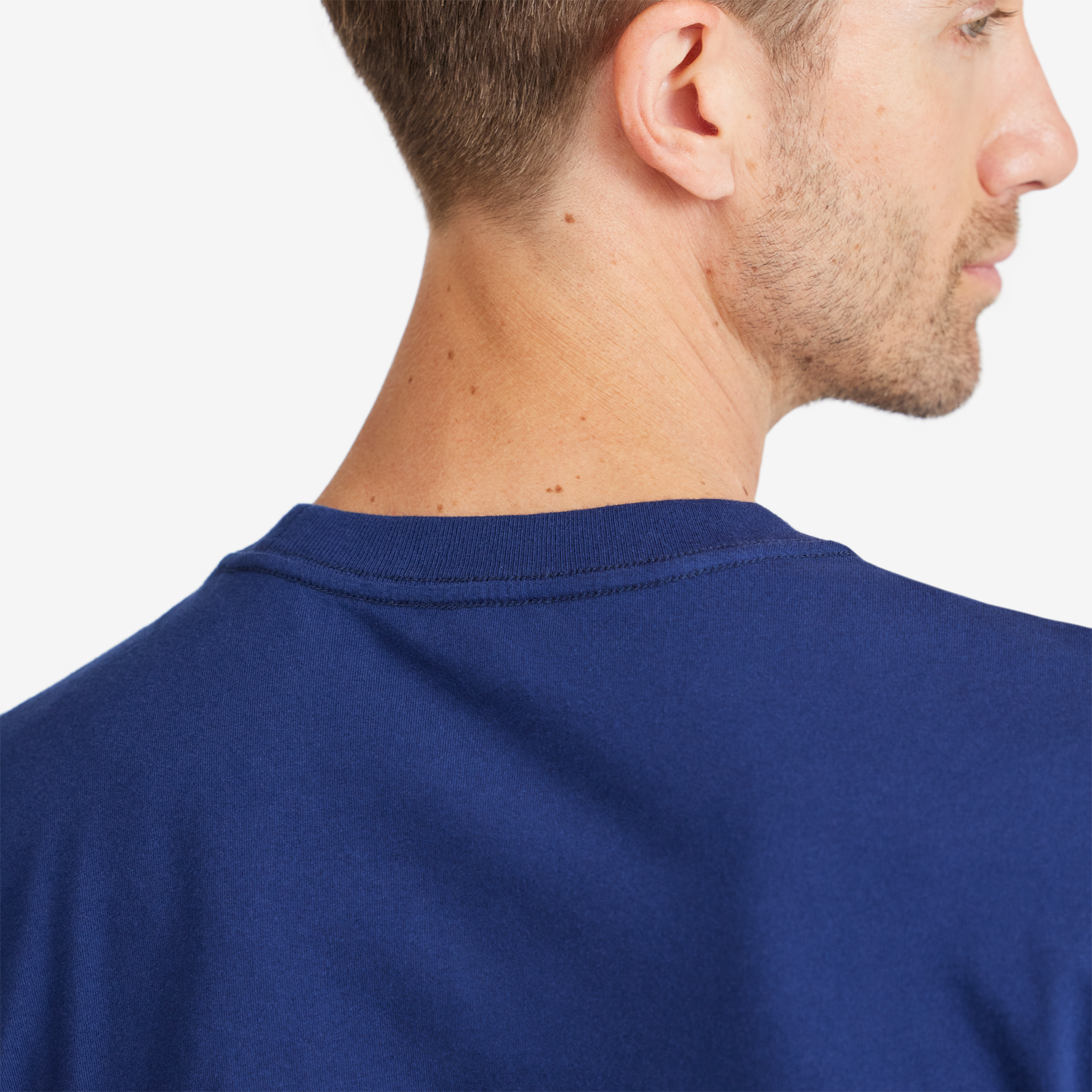Men's Allgood Logo Long Sleeve Tee - Deep Navy