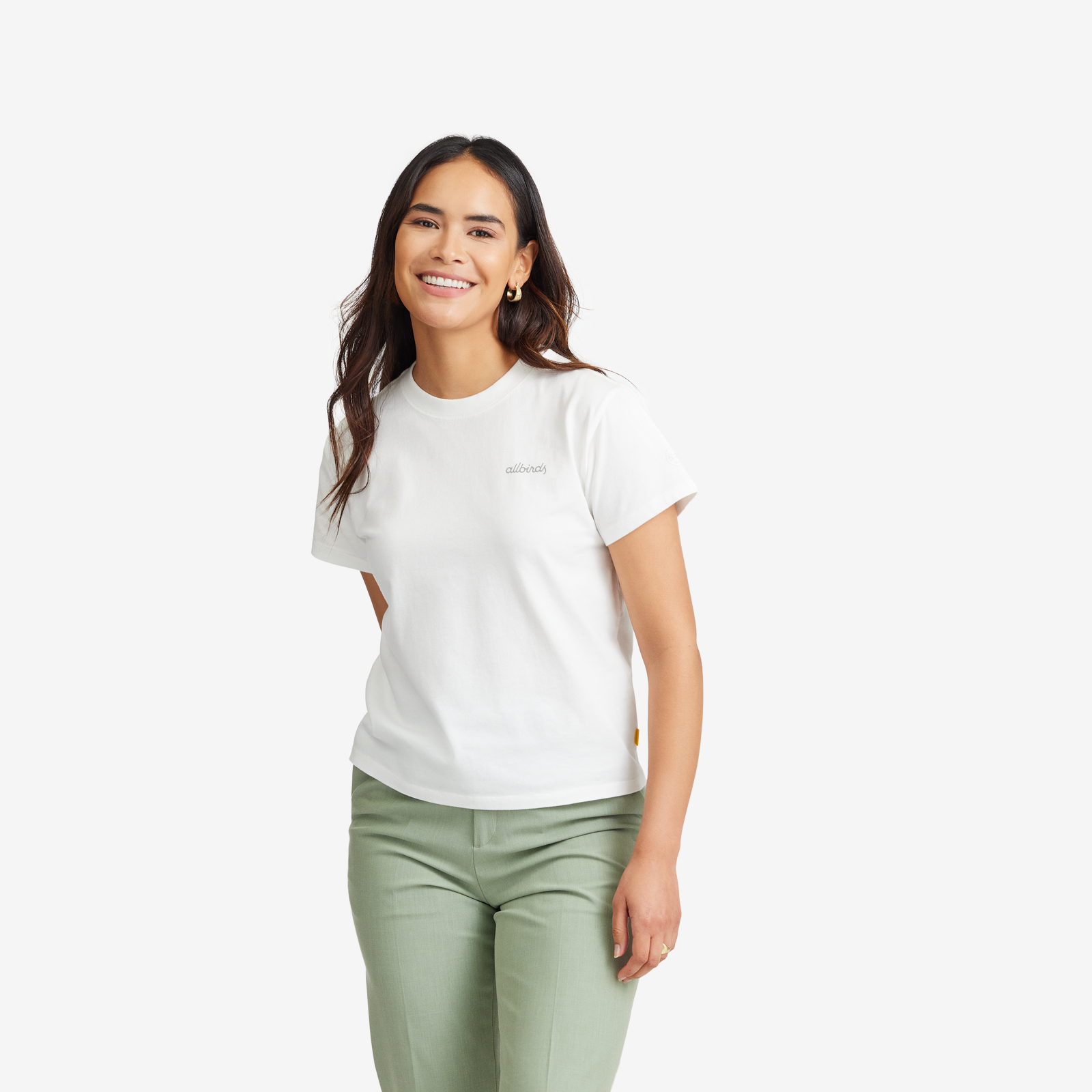 Women's Allgood Logo Tee - Blizzard