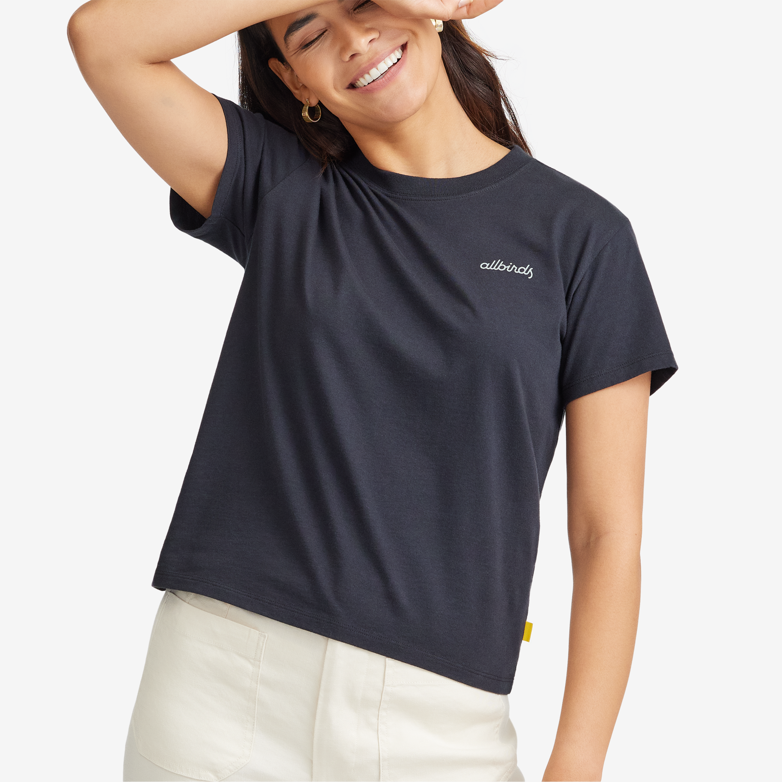 Women's Allgood Logo Tee - Natural Black