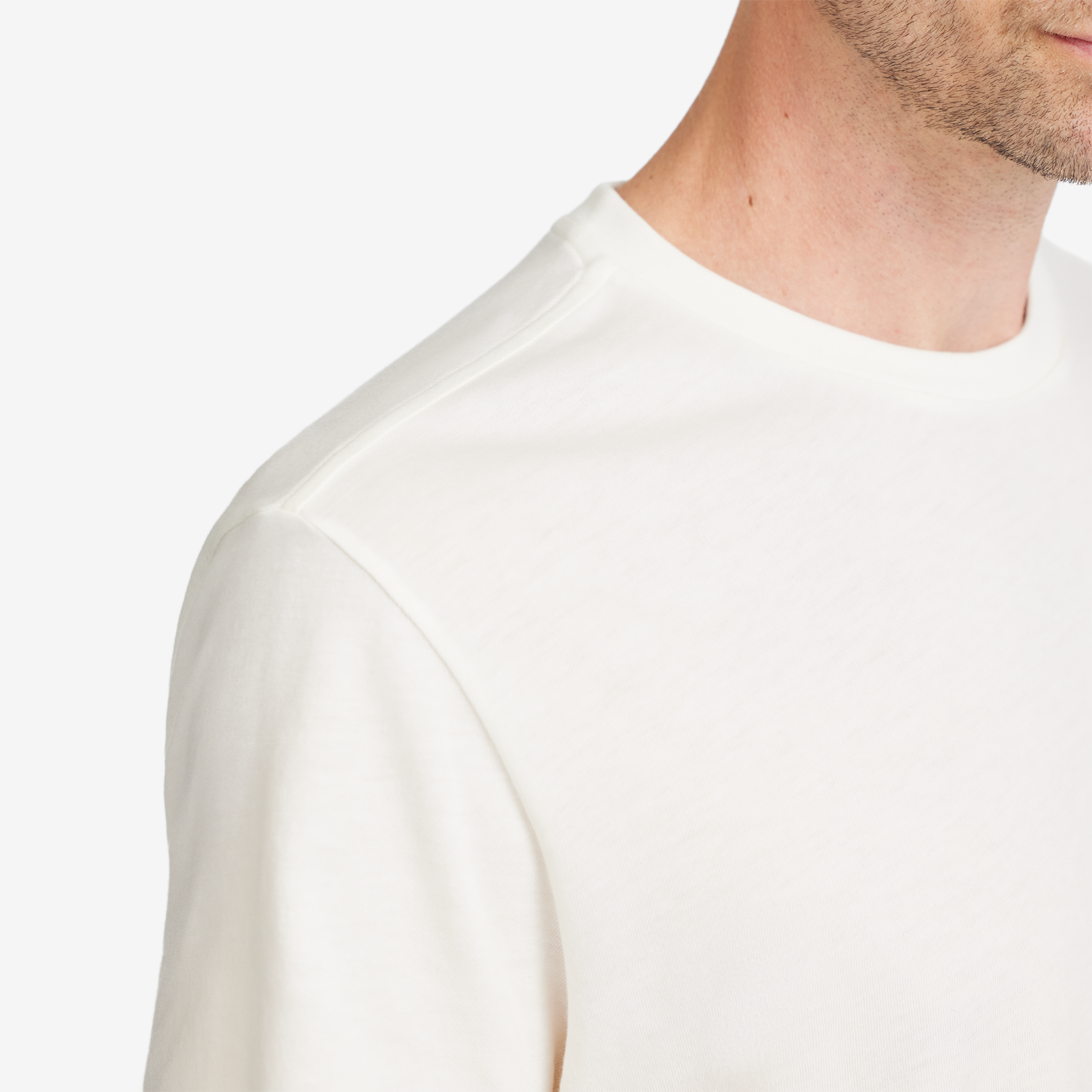Men's Anytime Tee - Natural White