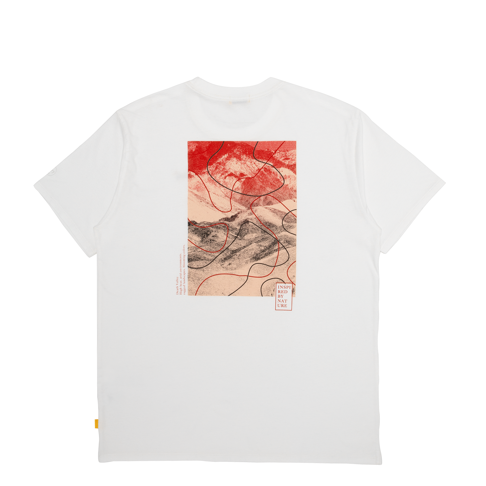 Women's Allgood Graphic Cotton Tee (DV) - Blizzard (Bloom Red/Bloom Coral)