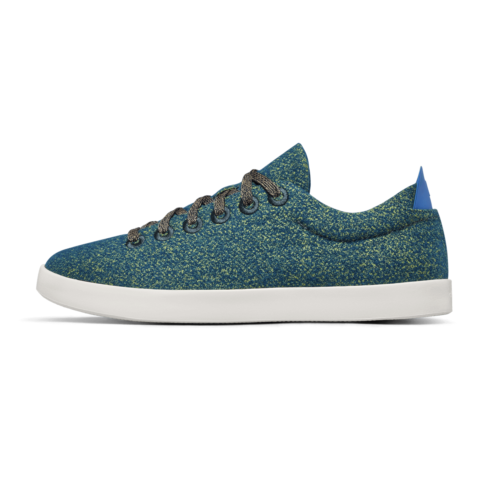 Men's Wool Pipers - Garden Blue (White Sole)