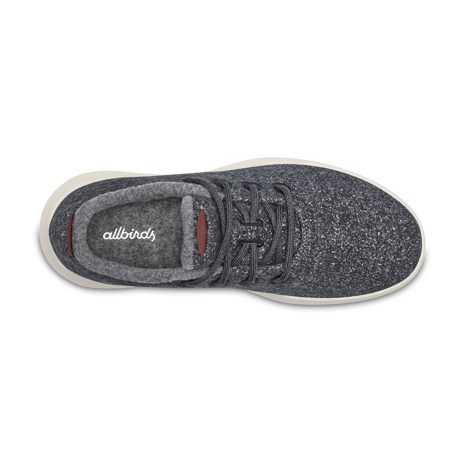 Men's Wool Runner Mizzles - Natural Grey (Cream Sole)
