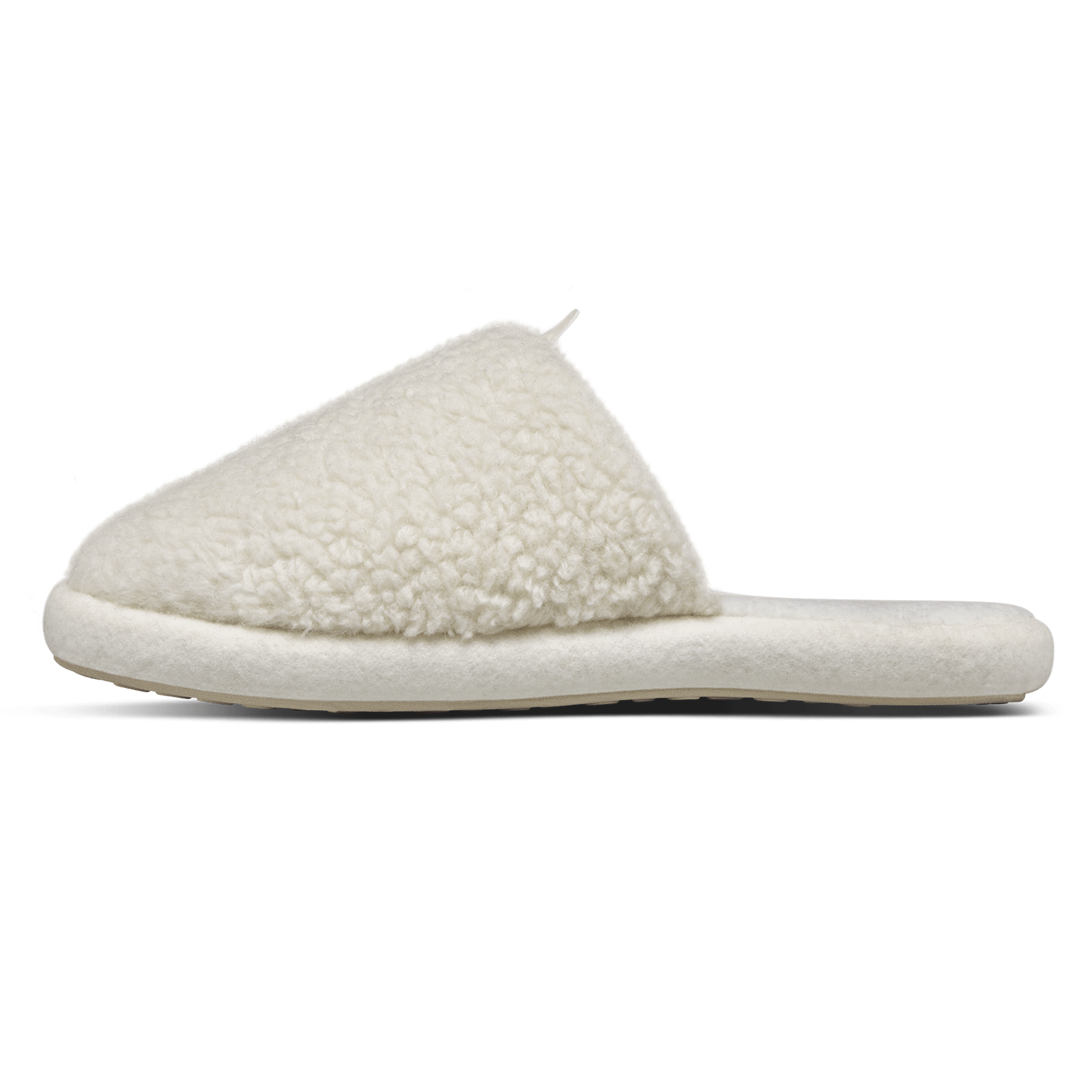 Wool Dwellers - Natural White Fluffs (White Sole)